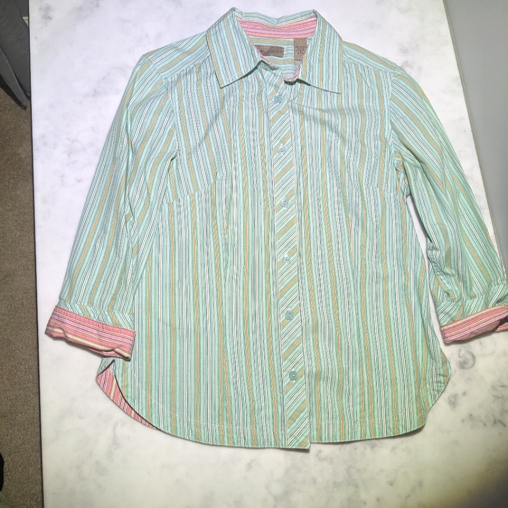 i.e. Relaxed Striped Shirt